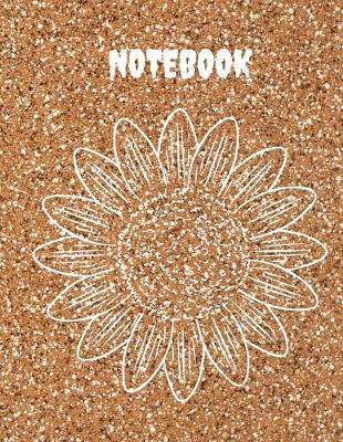 Book cover for Notebook - A Lined Notebook Journal - Rock Flower Cover