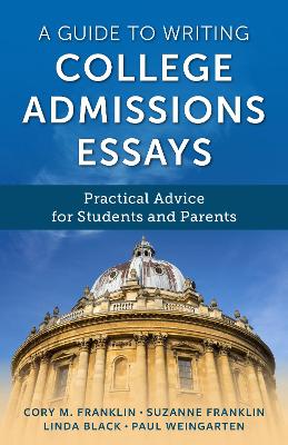 Book cover for A Guide to Writing College Admissions Essays
