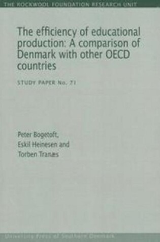 Cover of Efficiency of Educational Production