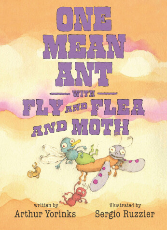 Book cover for One Mean Ant with Fly and Flea and Moth