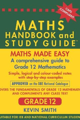 Cover of Maths Handbook & Study Guide Grade 12