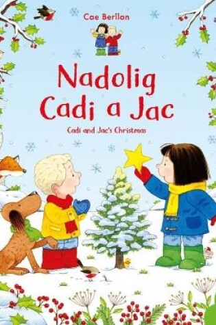 Cover of Cyfres Cae Berllan: Nadolig Cadi a Jac / Cadi and Jac's Christmas