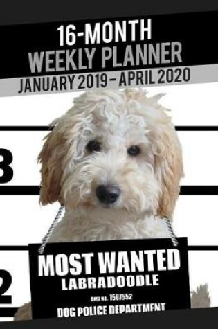 Cover of 2019-2020 Weekly Planner - Most Wanted Labradoodle