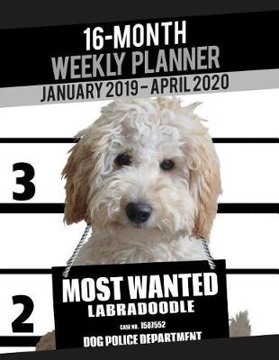 Cover of 2019-2020 Weekly Planner - Most Wanted Labradoodle