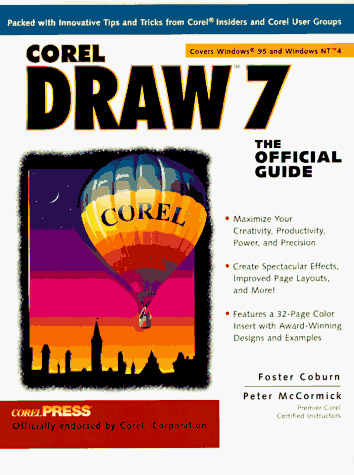 Book cover for Official Guide to CorelDraw! 7 for Windows 95