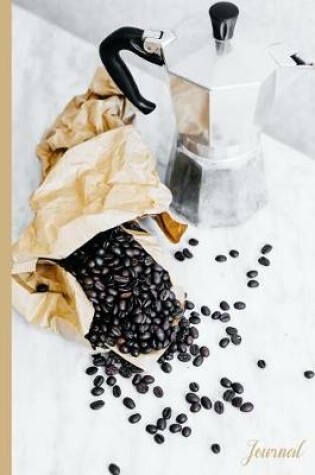 Cover of Coffee Beans and Pot Journal