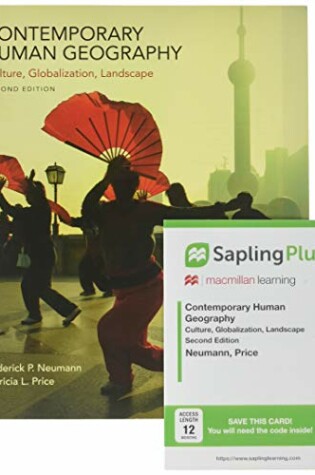 Cover of Loose-Leaf Version for Contemporary Human Geography 2e & Saplingplus for Contemporary Human Geography 2e (Six-Months Access)