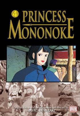 Book cover for Princess Mononoke Film Comic, Vol. 4