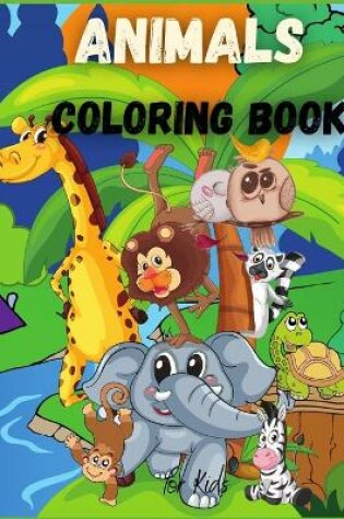 Cover of Animals Coloring Book for Kids