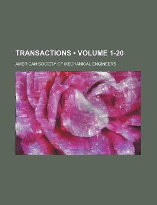 Book cover for Transactions (Volume 1-20)