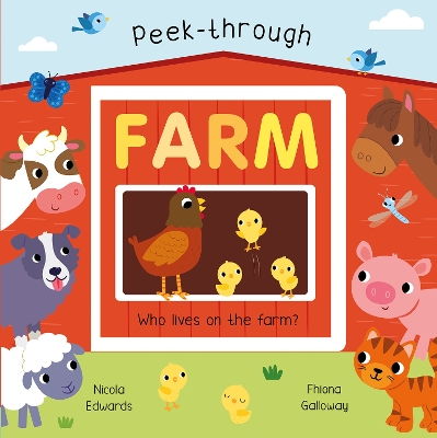 Book cover for Peek-Through Farm