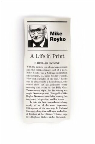 Cover of Mike Royko