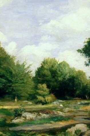 Cover of 150 page lined journal A Clearing in the Woods, 1865 Pierre Auguste Renoir