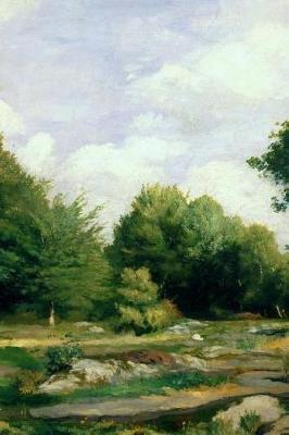 Book cover for 150 page lined journal A Clearing in the Woods, 1865 Pierre Auguste Renoir