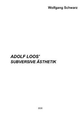 Book cover for Adolf Loos' Subversive AEsthetik