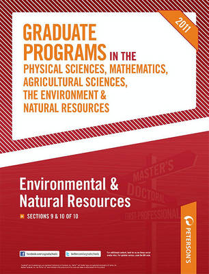 Book cover for Peterson's Graduate Programs in the Sciences 2011