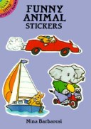 Book cover for Funny Animal Stickers