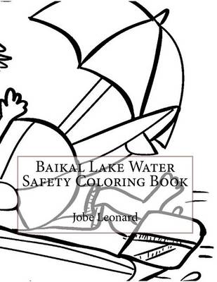Book cover for Baikal Lake Water Safety Coloring Book