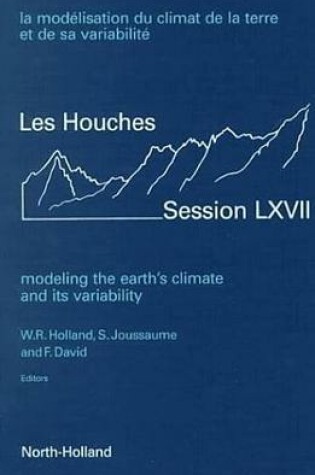 Cover of Modeling the Earth's Climate and its Variability