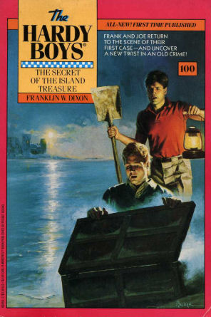 Book cover for The Secret of the Island Treasure