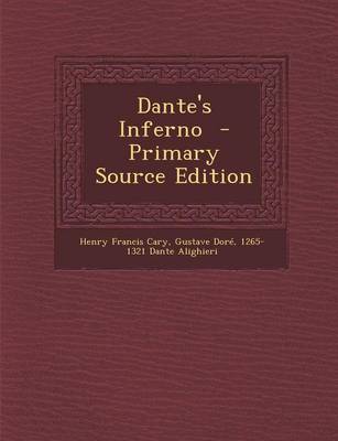 Book cover for Dante's Inferno - Primary Source Edition