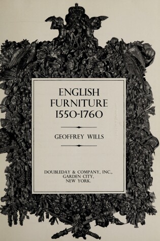 Cover of English Furniture