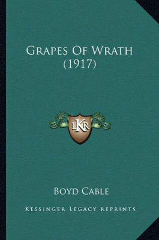 Cover of Grapes Of Wrath (1917)