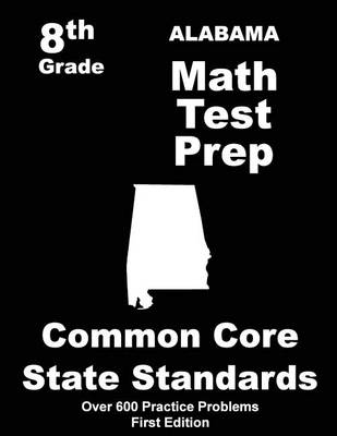 Book cover for Alabama 8th Grade Math Test Prep