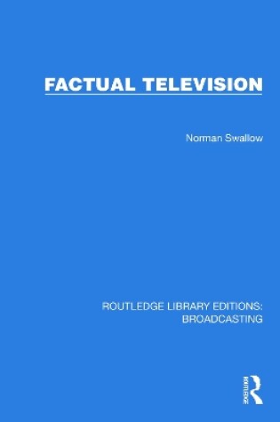 Cover of Factual Television