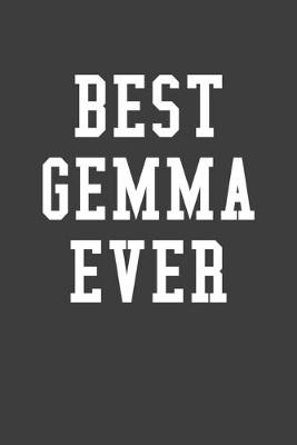 Book cover for Best Gemma Ever