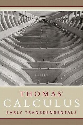 Cover of Thomas' Calculus Early Transcendentals Part One (Single Variable, CHS. 1-11) Paperback Version