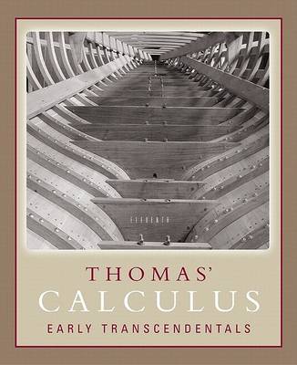 Book cover for Thomas' Calculus Early Transcendentals Part One (Single Variable, CHS. 1-11) Paperback Version