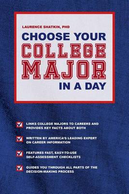 Book cover for Choose Your College Major in a Day