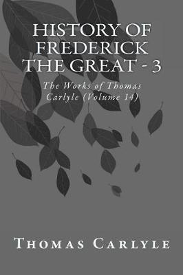 Book cover for History of Frederick the Great - 3