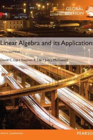 Cover of Linear Algebra and Its Applications, Global Edition