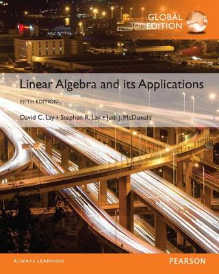 Book cover for Linear Algebra and Its Applications, Global Edition