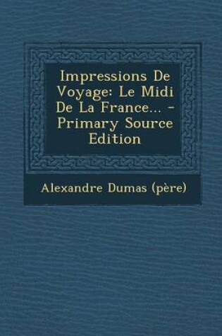 Cover of Impressions De Voyage