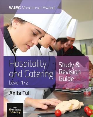 Book cover for WJEC Vocational Award Hospitality and Catering Level 1/2: Study & Revision Guide