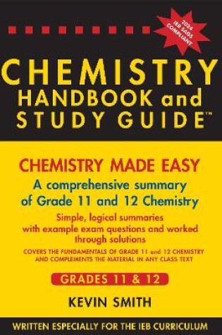 Cover of Chemistry Handbook & Study Guide Grade 11-12