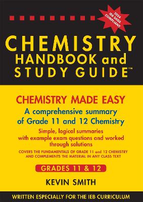 Book cover for Chemistry Handbook & Study Guide Grade 11-12