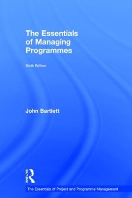 Book cover for The Essentials of Managing Programmes