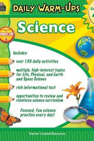 Cover of Daily Warm-Ups: Science Grade 4