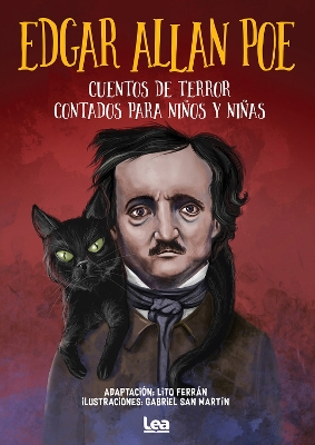 Cover of Edgar Allan Poe, cuentos de terror contados para niños y niñas