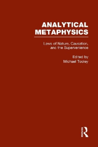 Cover of Laws of Nature, Causation, and Supervenience