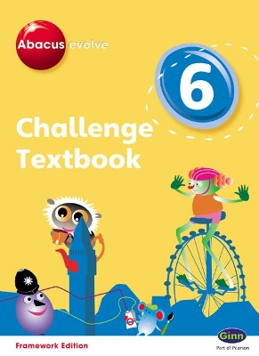 Book cover for Abacus Evolve Challenge Year 6 Textbook