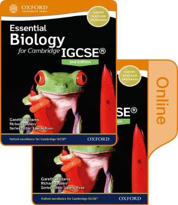 Book cover for Essential Biology for Cambridge IGCSE (R) Print and Online Student Book Pack