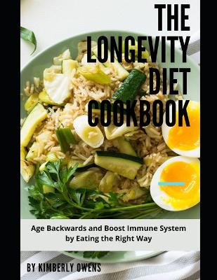 Book cover for The Longevity Diet Cookbook