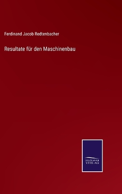Book cover for Resultate für den Maschinenbau