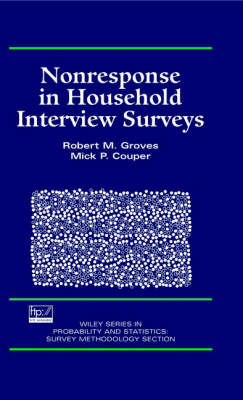 Cover of Nonresponse in Household Interview Surveys