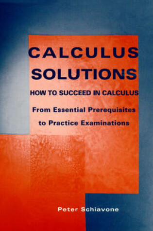 Cover of Calculus Solutions